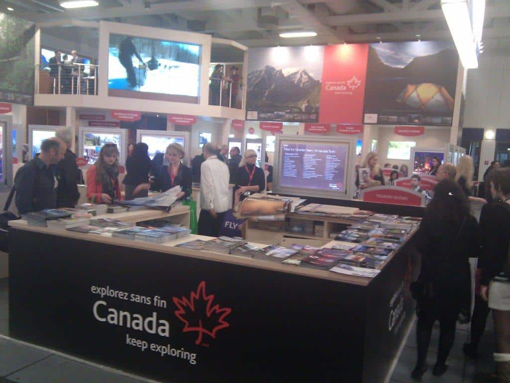 Der Kanada-Stand auf der ITB 2012
