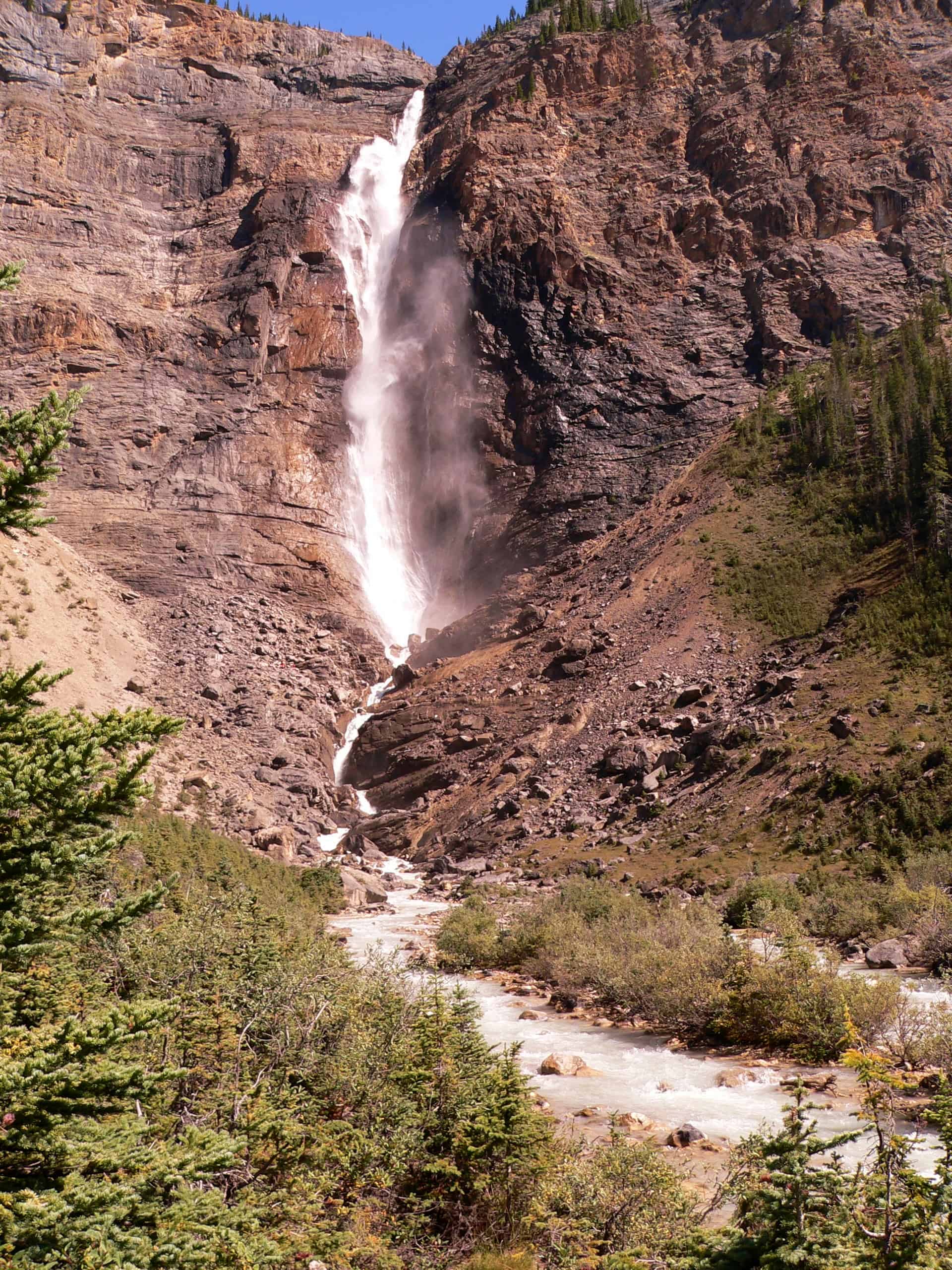 Westkanadas zweithöchster Wasserfall: Die Takakkaw Falls
