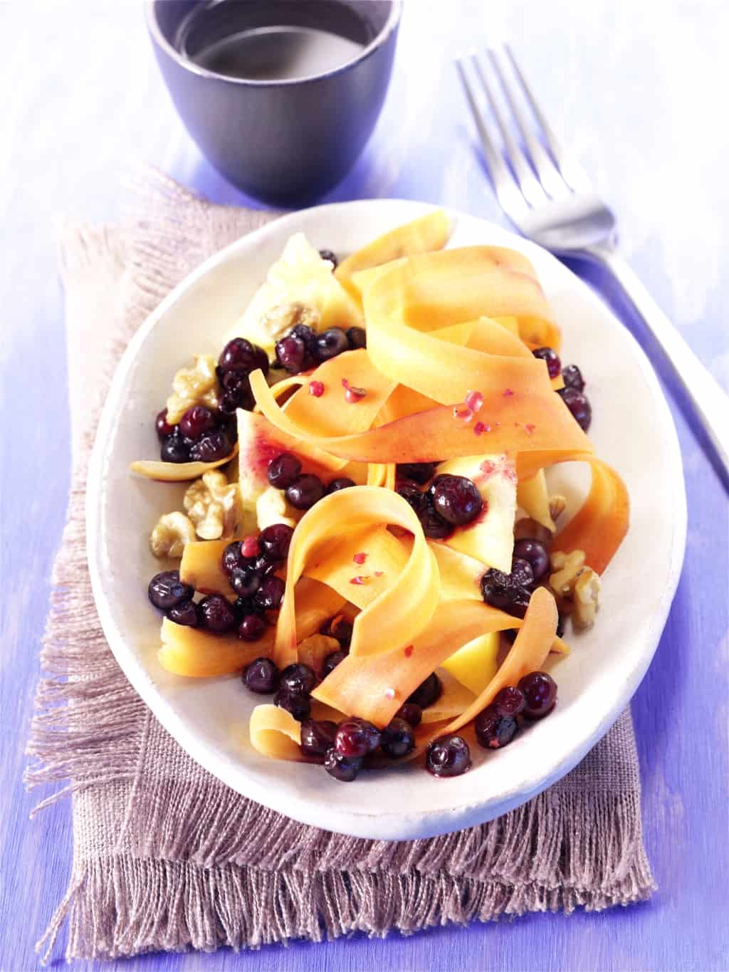 Savour Canada - Möhrensalat mit wilden Blaubeeren