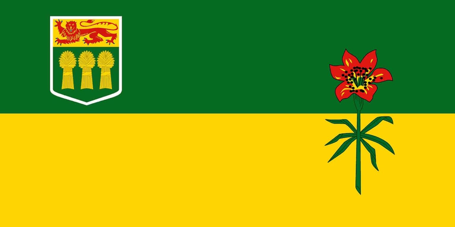 Die Prärie Provinz Saskatchewan