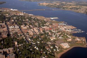 Charlottetown aerial photo - Martin Cathrae / https://creativecommons.org/licenses/by-sa/2.0/deed.en