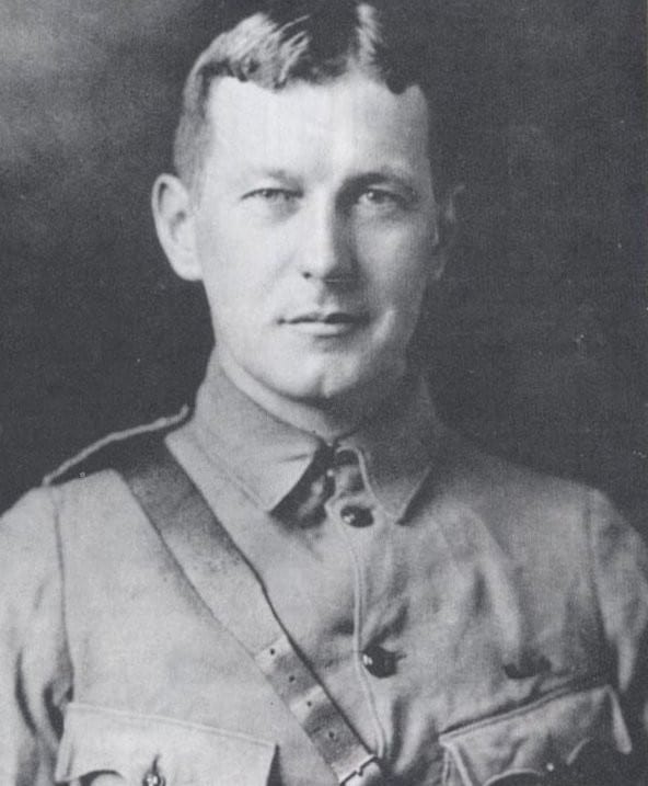 Lieutenant Colonel John Alexander McCrae, Schöpfer des Gedichtes "In Flanders Fields". Foto Wikipedia - gemeinfrei