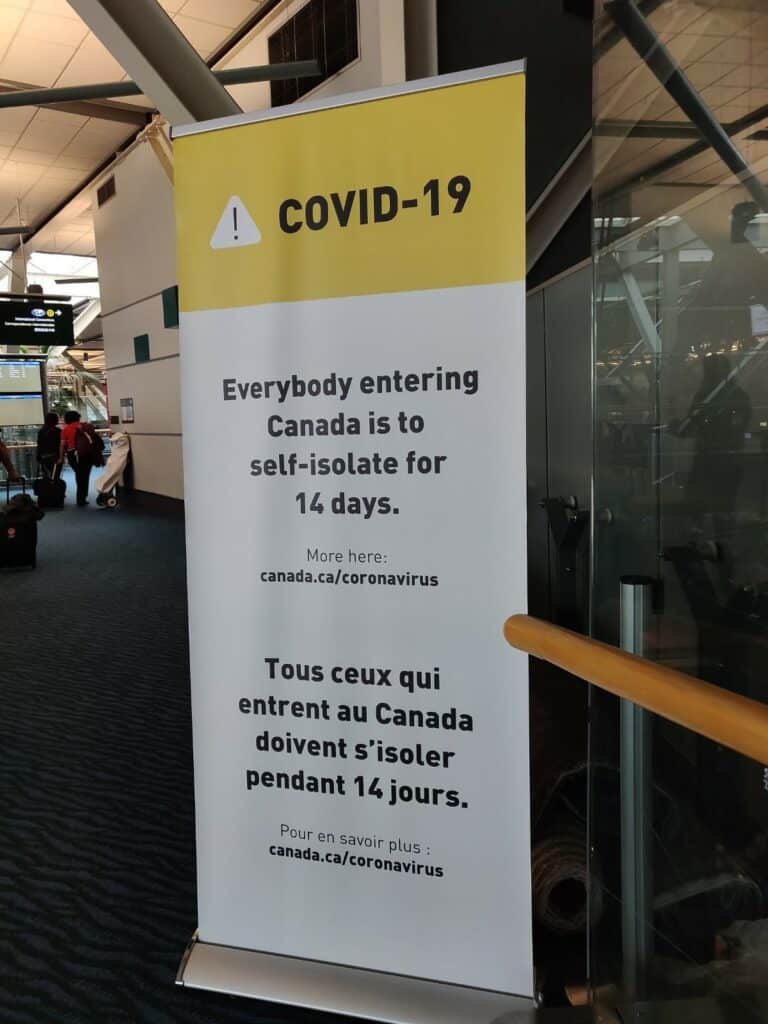 Was bei der Einreise nach Kanada anzugeben ist und was zu dokumentieren, das zeigt die App ArriveCAN. Foto FasziKa